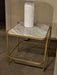 Manor Stone End Table - US Furniture & Mattress (Waterbury,CT)*