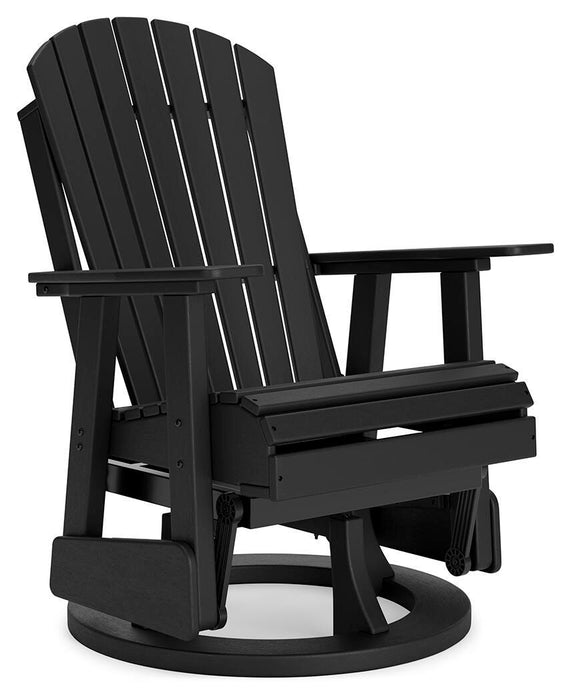 Hyland wave Outdoor Swivel Glider Chair - US Furniture & Mattress (Waterbury,CT)*