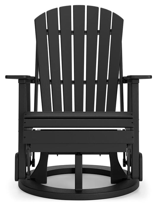 Hyland wave Outdoor Swivel Glider Chair - US Furniture & Mattress (Waterbury,CT)*