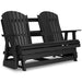 Hyland wave Outdoor Glider Loveseat - US Furniture & Mattress (Waterbury,CT)*