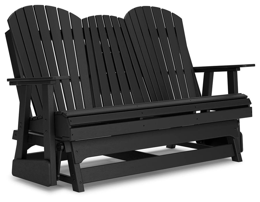 Hyland wave Outdoor Glider Loveseat - US Furniture & Mattress (Waterbury,CT)*