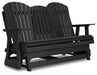 Hyland wave Outdoor Glider Loveseat - US Furniture & Mattress (Waterbury,CT)*