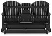Hyland wave Outdoor Glider Loveseat - US Furniture & Mattress (Waterbury,CT)*