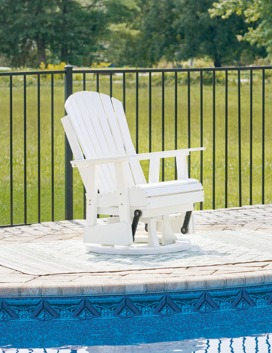 Hyland wave Outdoor Swivel Glider Chair - US Furniture & Mattress (Waterbury,CT)*
