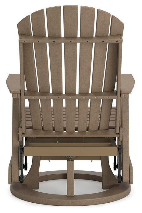 Hyland wave Outdoor Swivel Glider Chair - US Furniture & Mattress (Waterbury,CT)*
