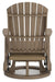 Hyland wave Outdoor Swivel Glider Chair - US Furniture & Mattress (Waterbury,CT)*