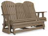 Hyland wave Outdoor Glider Loveseat - US Furniture & Mattress (Waterbury,CT)*