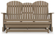 Hyland wave Outdoor Glider Loveseat - US Furniture & Mattress (Waterbury,CT)*