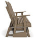 Hyland wave Outdoor Glider Loveseat - US Furniture & Mattress (Waterbury,CT)*