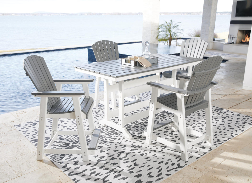 Transville Outdoor Dining Set - US Furniture & Mattress (Waterbury,CT)*