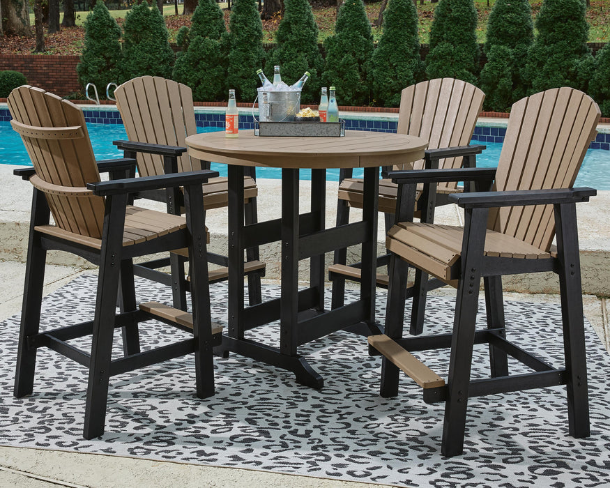 Fairen Trail Outdoor Dining Set - US Furniture & Mattress (Waterbury,CT)*