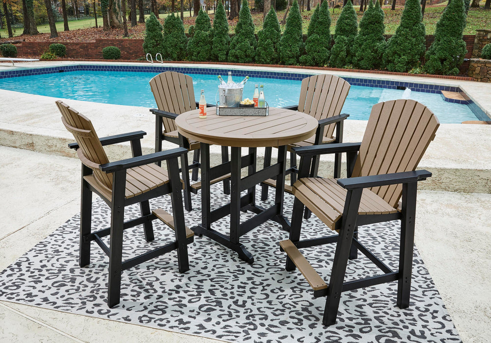 Fairen Trail Outdoor Dining Set - US Furniture & Mattress (Waterbury,CT)*