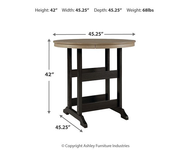 Fairen Trail Bar Table - US Furniture & Mattress (Waterbury,CT)*