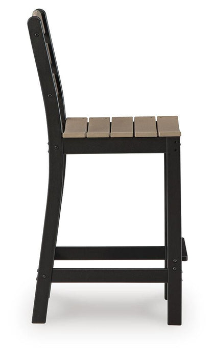 Shoreline Beach Outdoor Counter Table and 2 Barstools - US Furniture & Mattress (Waterbury,CT)*