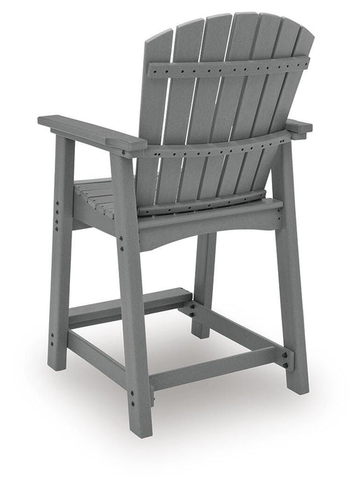 Sanctuary Beach Outdoor Counter Height Bar Stool (Set of 2) - US Furniture & Mattress (Waterbury,CT)*