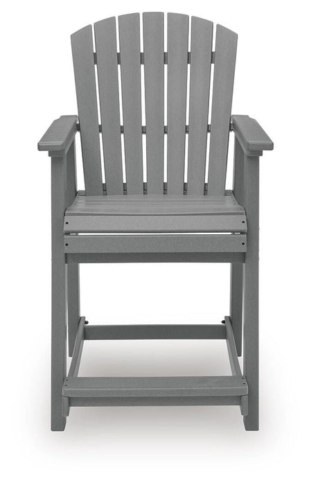 Sanctuary Beach Outdoor Counter Height Bar Stool (Set of 2) - US Furniture & Mattress (Waterbury,CT)*