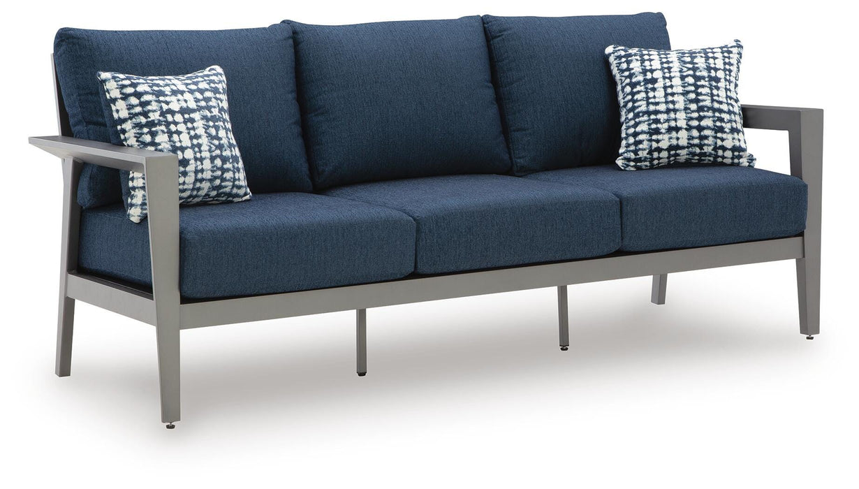 Gali Outdoor Sofa/Chairs/Table Set (Set of 4) - US Furniture & Mattress (Waterbury,CT)*