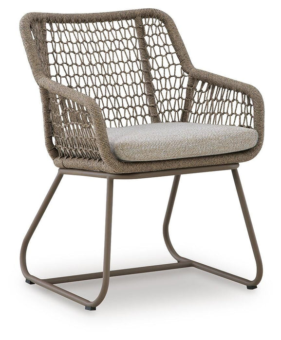 Majors Beach Outdoor Table and 2 Chairs - US Furniture & Mattress (Waterbury,CT)*