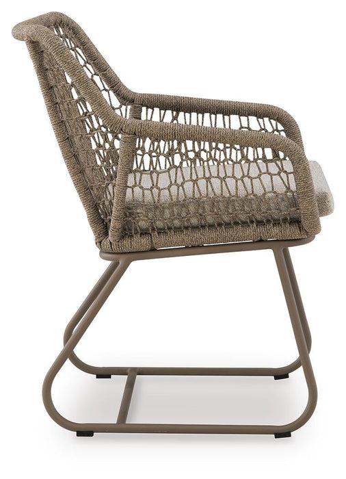 Majors Beach Outdoor Table and 2 Chairs - US Furniture & Mattress (Waterbury,CT)*