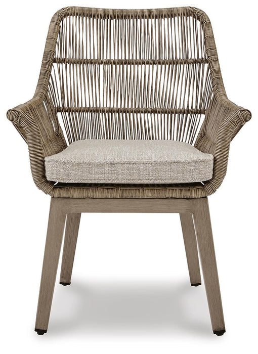 Beach Front Arm Chair with Cushion (Set of 2) - US Furniture & Mattress (Waterbury,CT)*