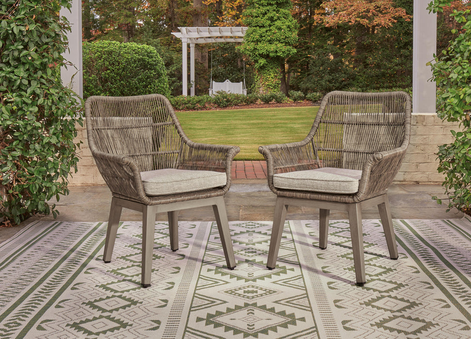 Beach Front Arm Chair with Cushion (Set of 2) - US Furniture & Mattress (Waterbury,CT)*