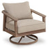 Harmony Headlands Outdoor Swivel Lounge with Cushion - US Furniture & Mattress (Waterbury,CT)*