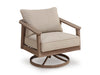 Harmony Headlands Outdoor Swivel Lounge with Cushion - US Furniture & Mattress (Waterbury,CT)*