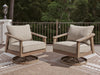 Harmony Headlands Outdoor Swivel Lounge with Cushion - US Furniture & Mattress (Waterbury,CT)*