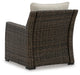 Brook Ranch Outdoor Lounge Chair with Cushion - US Furniture & Mattress (Waterbury,CT)*