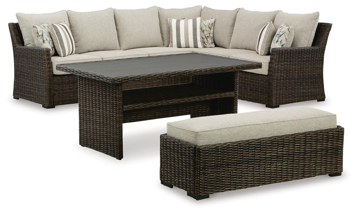 Brook Ranch Outdoor Package - US Furniture & Mattress (Waterbury,CT)*