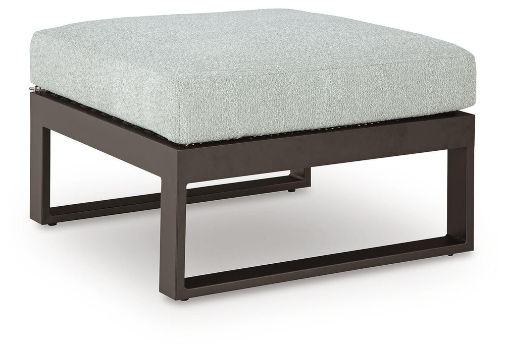Beachloft Outdoor Ottoman with Cushion - US Furniture & Mattress (Waterbury,CT)*