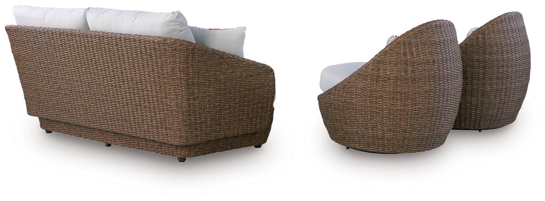 Double Point Outdoor Seating Set - US Furniture & Mattress (Waterbury,CT)*