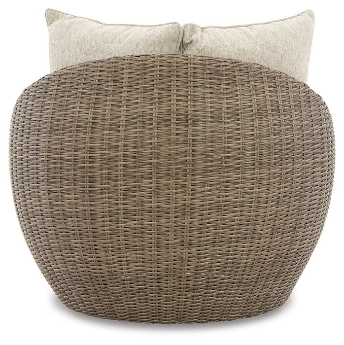 Danson Swivel Lounge with Cushion (Set of 2) - US Furniture & Mattress (Waterbury,CT)*