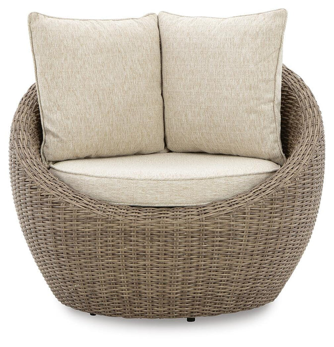 Danson Swivel Lounge with Cushion (Set of 2) - US Furniture & Mattress (Waterbury,CT)*