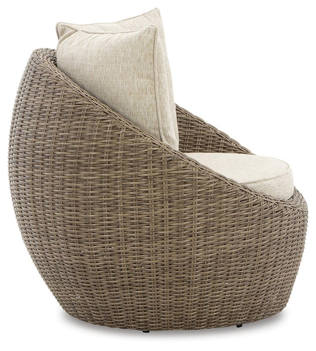 Danson Swivel Lounge with Cushion (Set of 2) - US Furniture & Mattress (Waterbury,CT)*