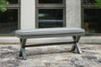 Elite Park Outdoor Bench with Cushion - US Furniture & Mattress (Waterbury,CT)*