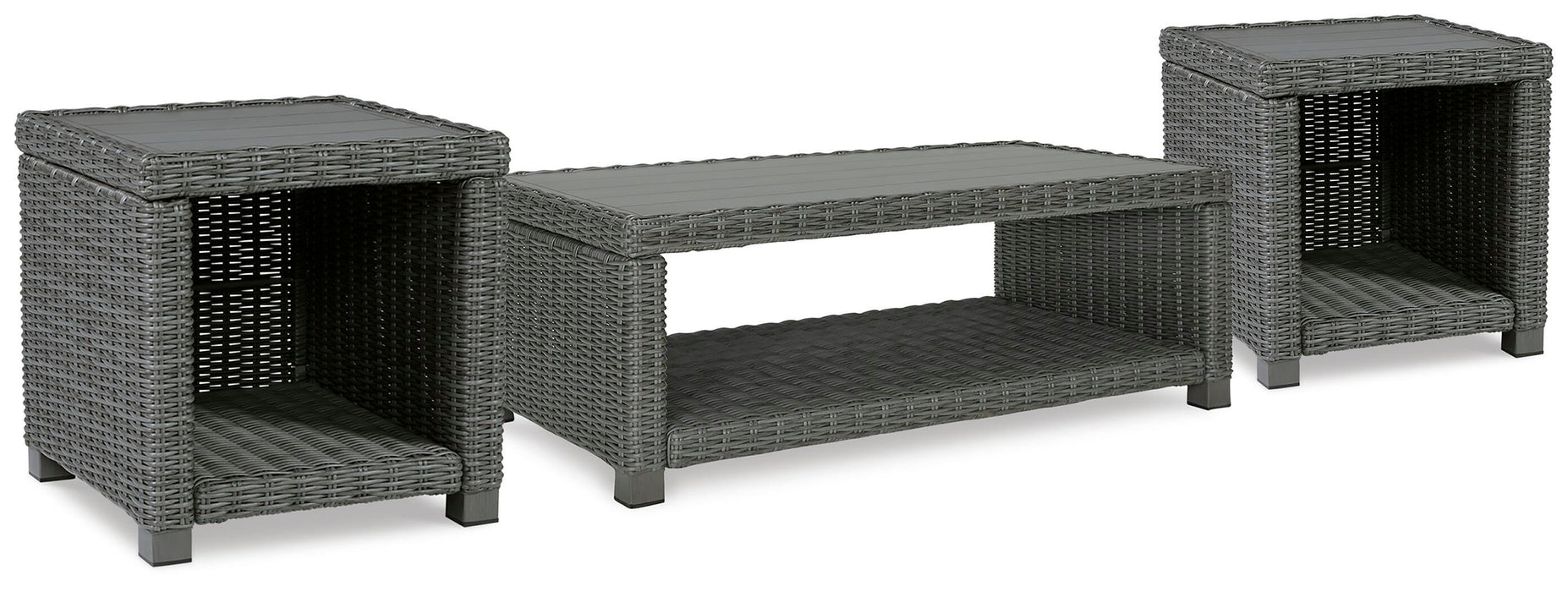 Elite Park Outdoor Occasional Table Set - US Furniture & Mattress (Waterbury,CT)*