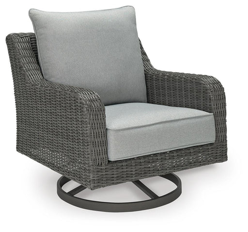 Elite Park Outdoor Swivel Lounge with Cushion - US Furniture & Mattress (Waterbury,CT)*