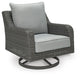Elite Park Outdoor Swivel Lounge with Cushion - US Furniture & Mattress (Waterbury,CT)*