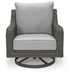 Elite Park Outdoor Swivel Lounge with Cushion - US Furniture & Mattress (Waterbury,CT)*