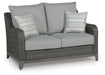 Elite Park Outdoor Loveseat with Cushion - US Furniture & Mattress (Waterbury,CT)*