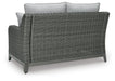 Elite Park Outdoor Loveseat with Cushion - US Furniture & Mattress (Waterbury,CT)*