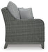 Elite Park Outdoor Loveseat with Cushion - US Furniture & Mattress (Waterbury,CT)*