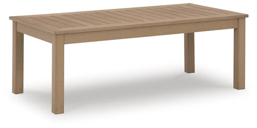 Hallow Creek Outdoor Coffee Table - US Furniture & Mattress (Waterbury,CT)*
