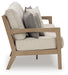 Hallow Creek Outdoor Sofa with Cushion - US Furniture & Mattress (Waterbury,CT)*