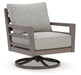 Hillside Barn Outdoor Swivel Lounge with Cushion - US Furniture & Mattress (Waterbury,CT)*