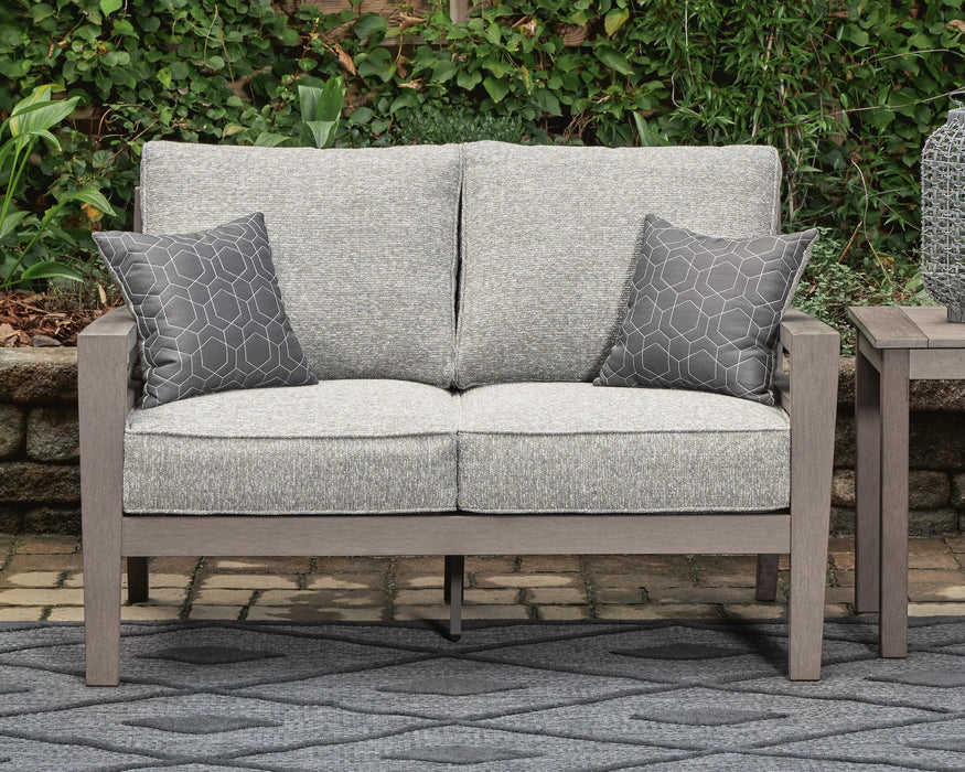 Hillside Barn Outdoor Loveseat with Cushion - US Furniture & Mattress (Waterbury,CT)*