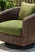 Horizon Hall Outdoor Swivel Lounge Chair with Cushion - US Furniture & Mattress (Waterbury,CT)*