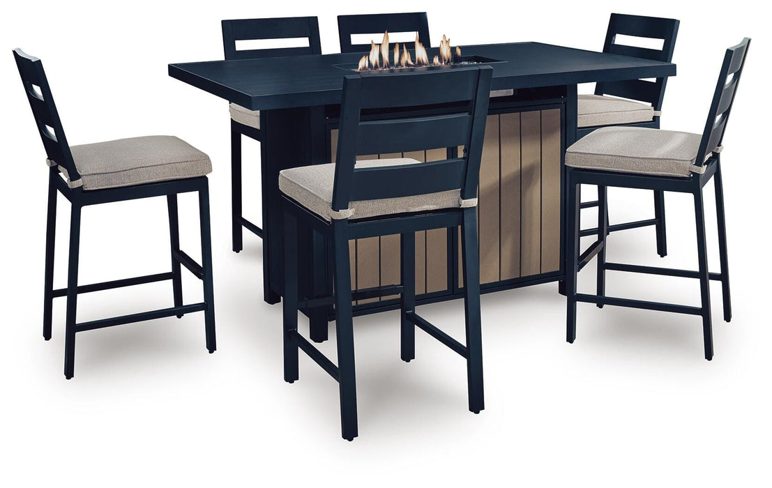 East Beach Outdoor Dining Set - US Furniture & Mattress (Waterbury,CT)*