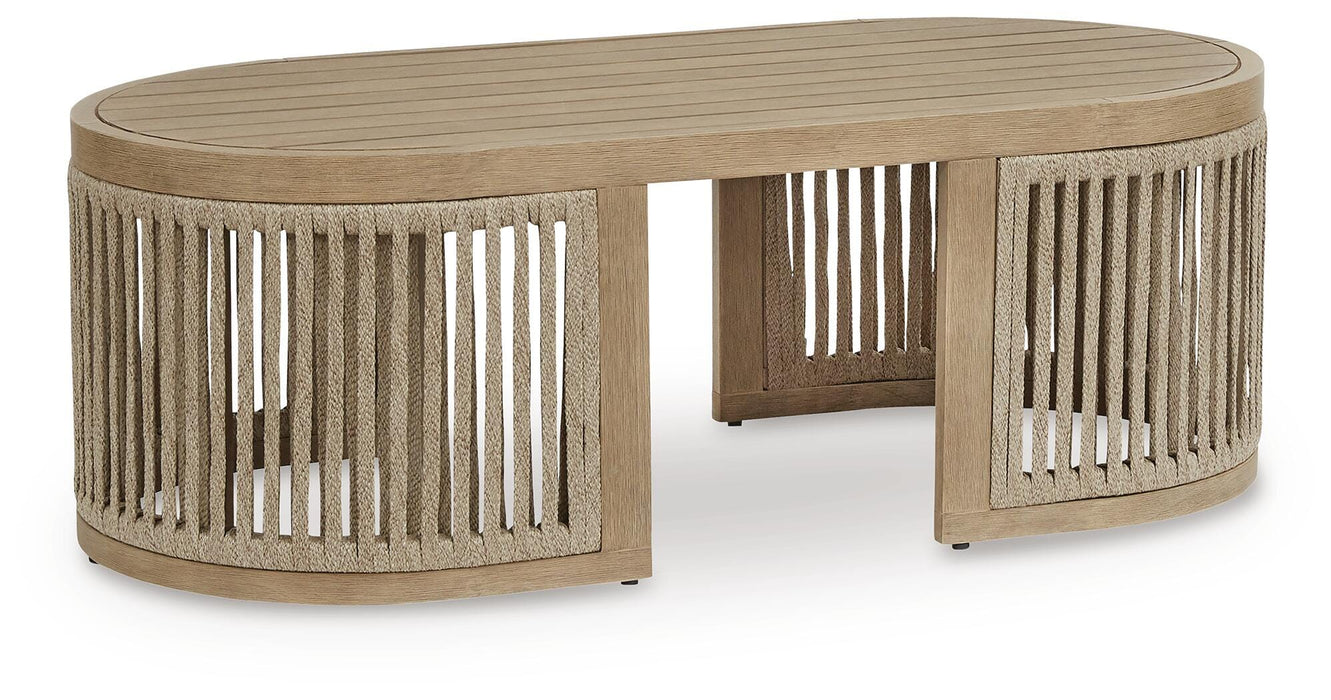 Serena Shores Outdoor Coffee Table - US Furniture & Mattress (Waterbury,CT)*